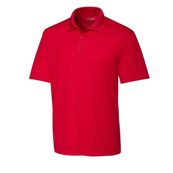 Clique Spin Solution-dyed Performance Pique Mens Polo