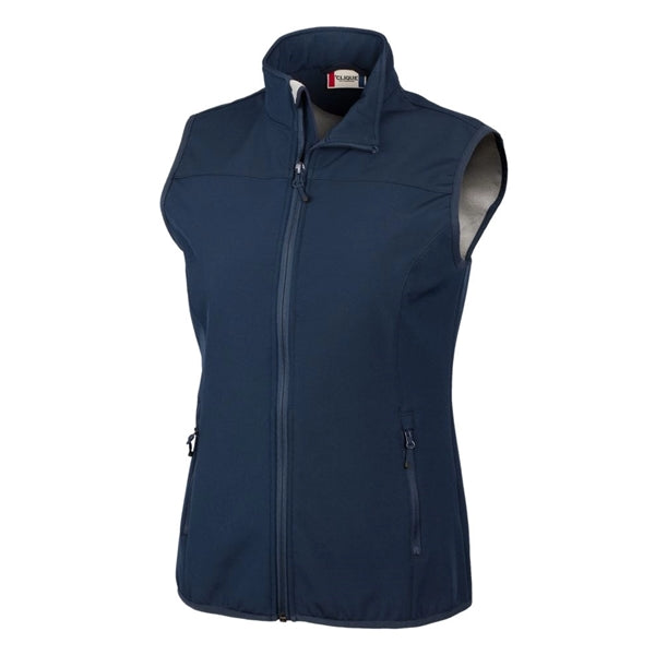 Clique Trail Recycled Stretch Softshell Womens Full Zip Vest