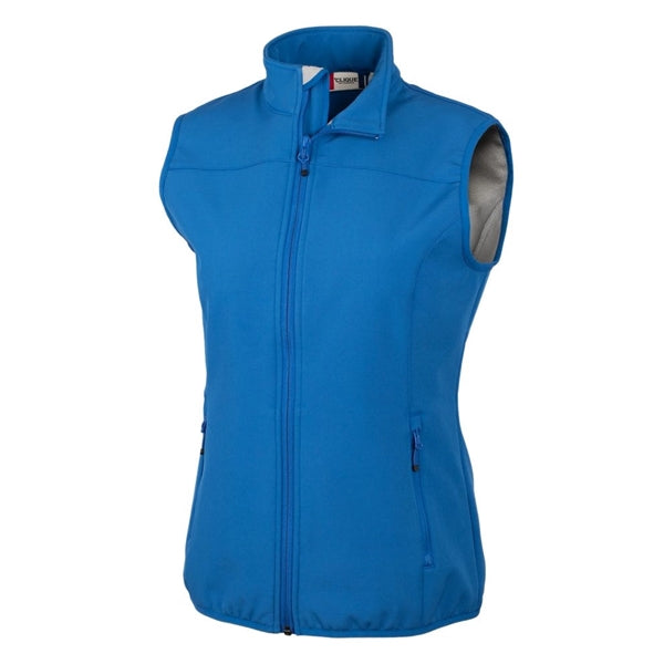 Clique Trail Recycled Stretch Softshell Womens Full Zip Vest