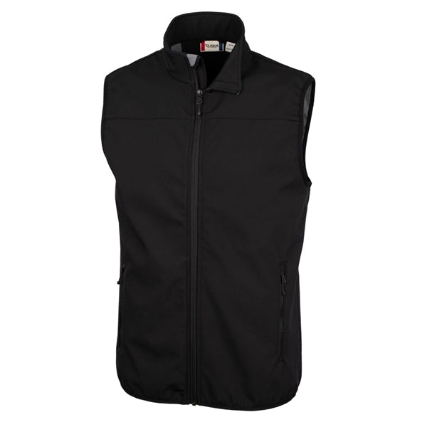 Clique Trail Recycled Stretch Softshell Mens Full Zip Vest