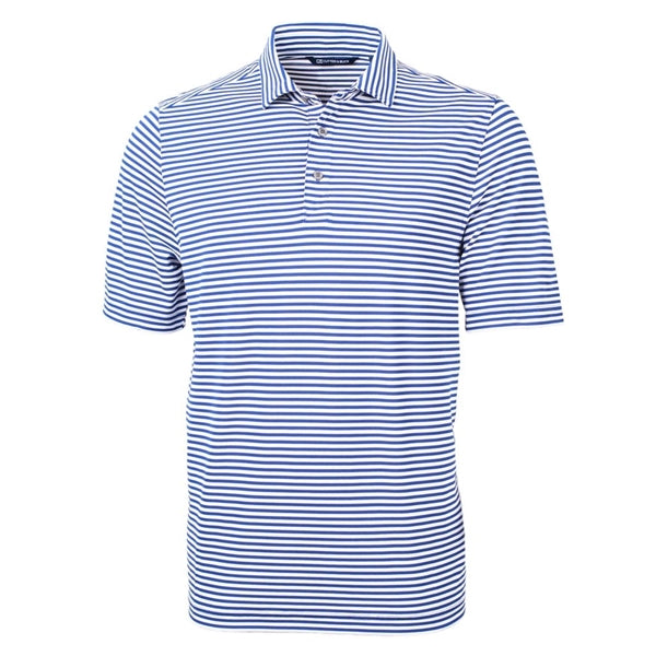 Cutter & Buck Virtue Recycled Stripe Featherlight Pique M...