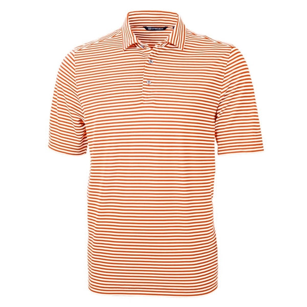 Cutter & Buck Virtue Recycled Stripe Featherlight Pique M...