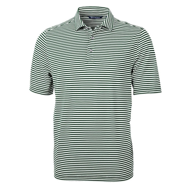 Cutter & Buck Virtue Recycled Stripe Featherlight Pique M...
