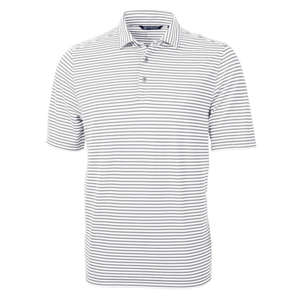Cutter & Buck Virtue Recycled Stripe Featherlight Pique M...