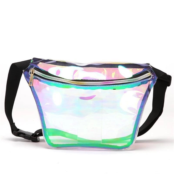 Holographic Clear Fanny Pack
