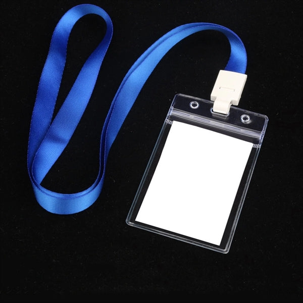 Lanyard with clip + badge holder