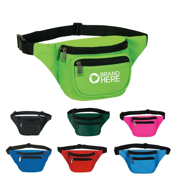 3 Zippered Fanny Pack