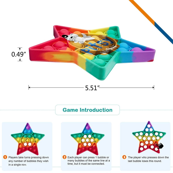 Rainbowy Bubble Fidget Toy