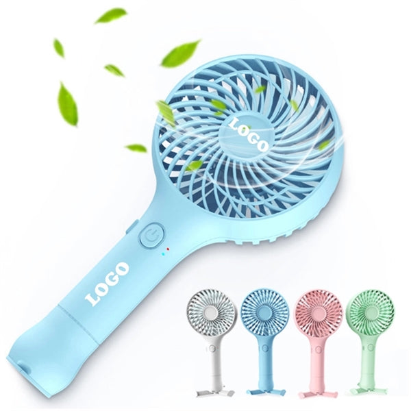 Mini Hand Held Fan With Base