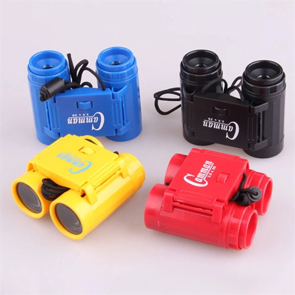 Compact Shockproof Children's Binoculars for Kids Watching