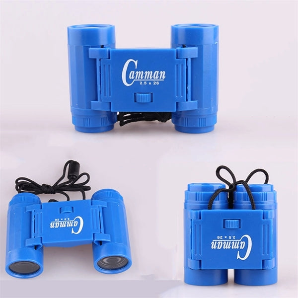 Compact Shockproof Children's Binoculars for Kids Watching
