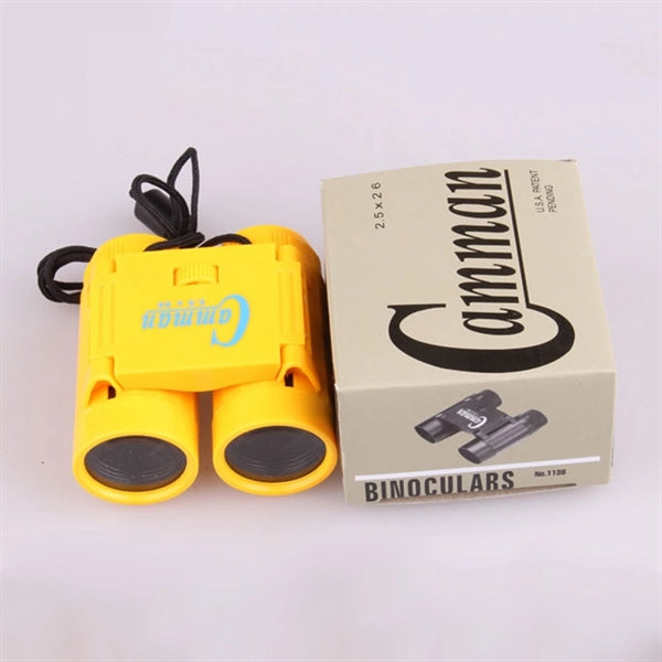 Compact Shockproof Children's Binoculars for Kids Watching