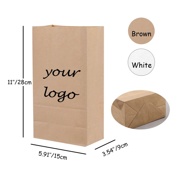 Light Kraft Snacking Bags