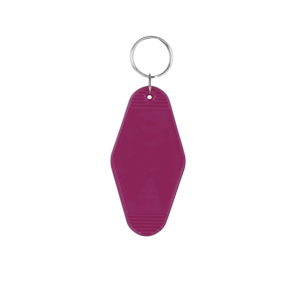 Plastic Motel Key Tag