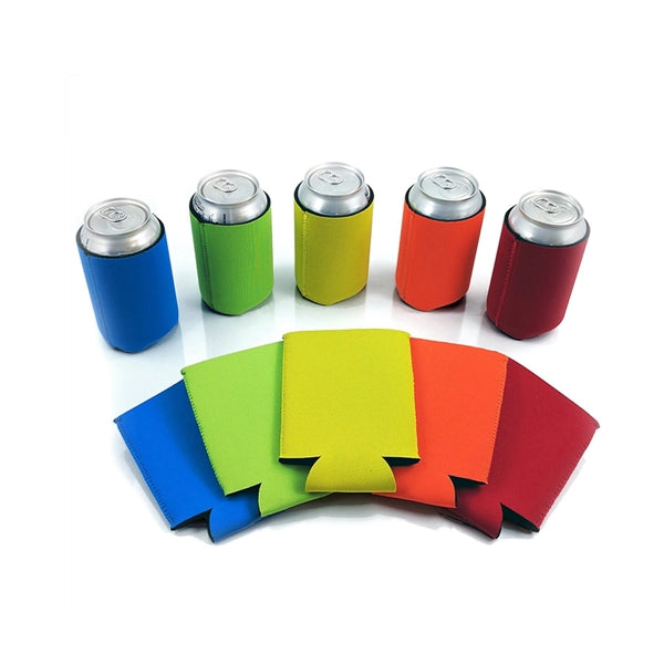 Rainbow Neoprene Can Cooler Holder
