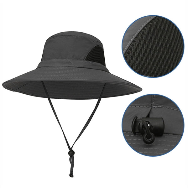 Unisex Wide Brim Sun Hat