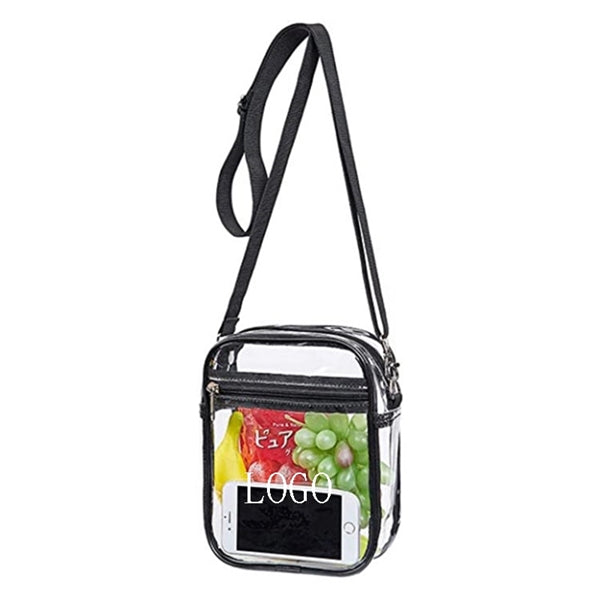 Clear Crossbody Bag for Concerts Sports Events Festivals