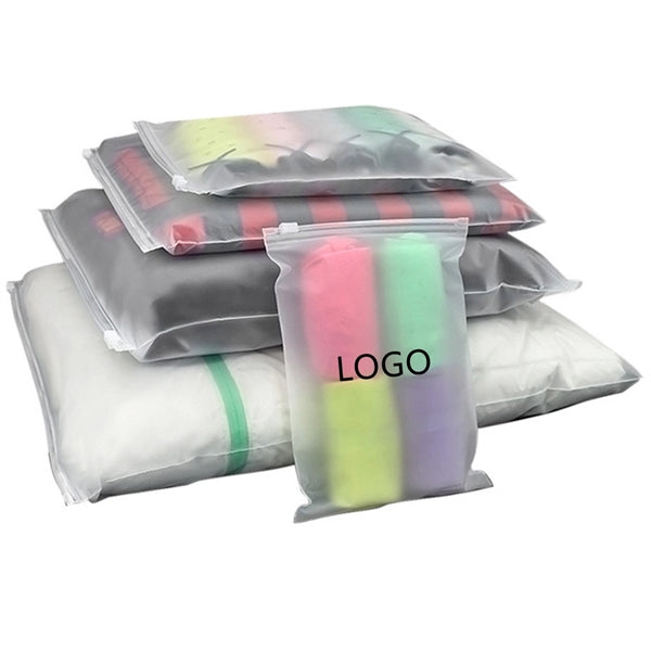 Frosted Zipper Bag