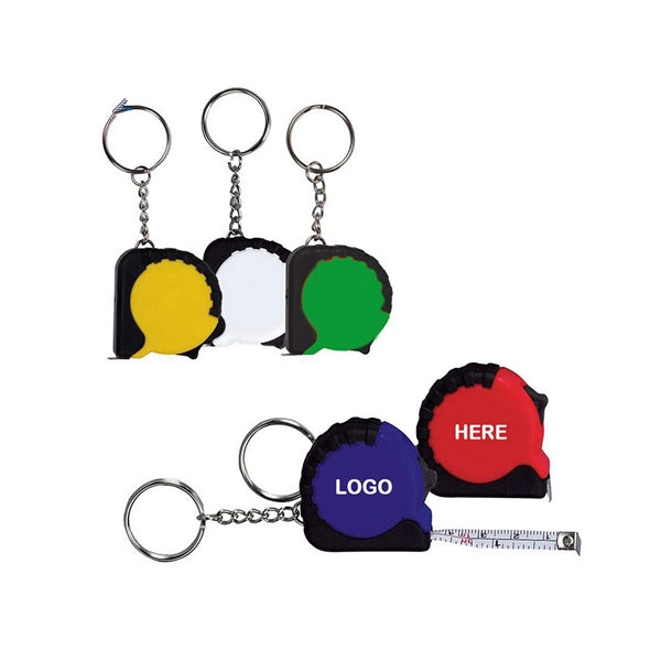 Mini Tape Measure Keychain