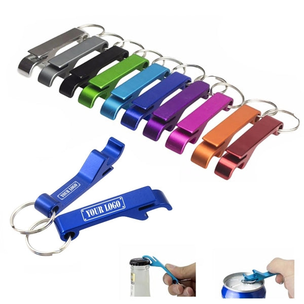 Bulk Aluminum Opener Keychain