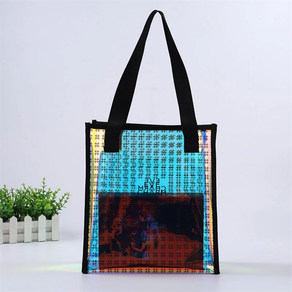 Large Clear Tote Bag Pvc Shoulder Handbag