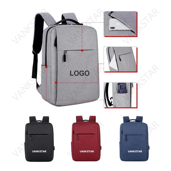 Laptop Backpack With Usb Charging Port