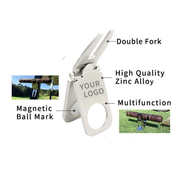 Golf Ball Marker Divot Repair Fixer Bottle Opener