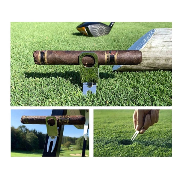 Golf Ball Marker Divot Repair Fixer Bottle Opener
