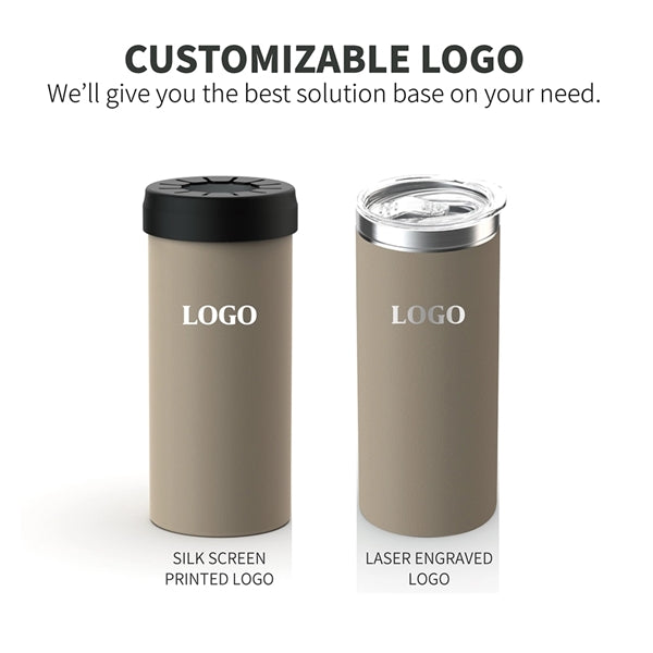 24Oz Stainless Steel Vacuum Insulated Can Cooler