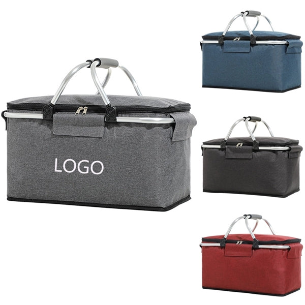 Foldable Insulated Picnic Basket