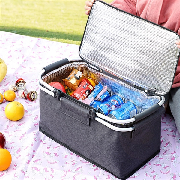 Foldable Insulated Picnic Basket