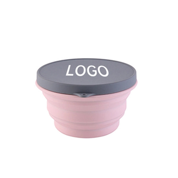 Food Grade Silicone Collapsible Camping Bowl