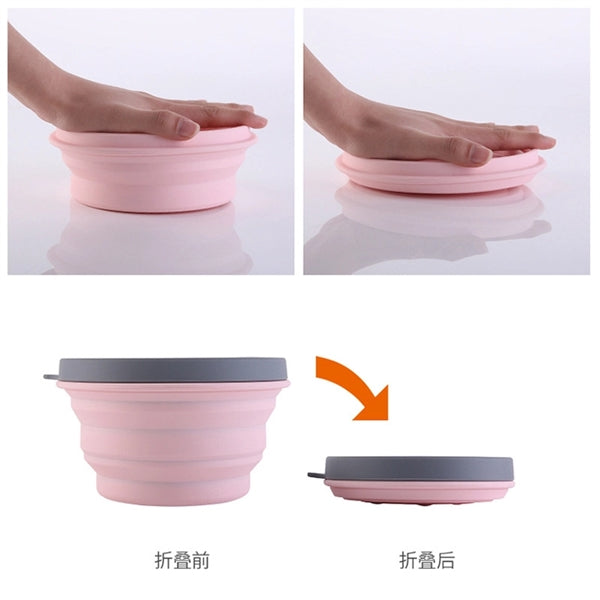 Food Grade Silicone Collapsible Camping Bowl