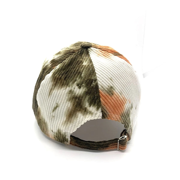 Corduroy Tie Dye Hat