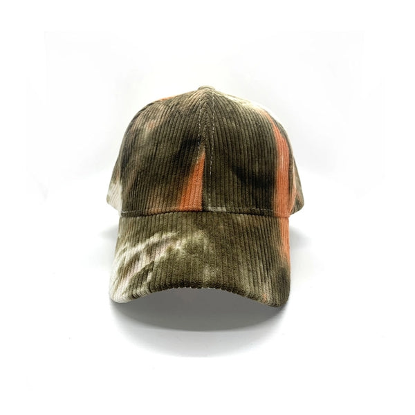 Corduroy Tie Dye Hat