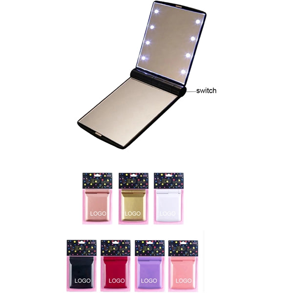 Led Compact Makeup Mirror