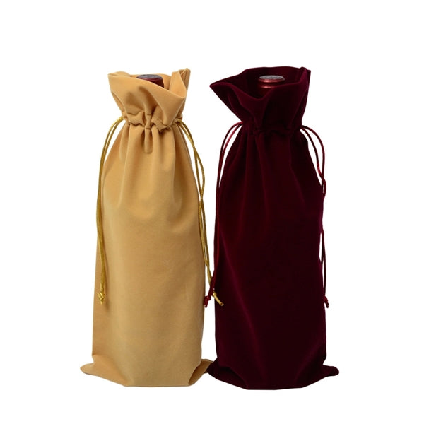 Velvet Wine Bag