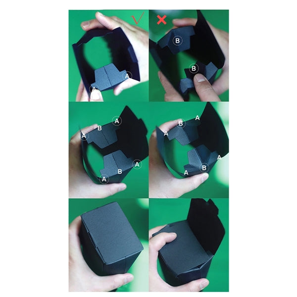Small Gift Paper Packing Foldable Bags for Jewelry Watch