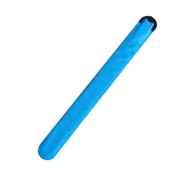 Print Reflective Armband Rechargeable Flashing Slap Bracelet