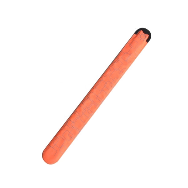 Print Reflective Armband Rechargeable Flashing Slap Bracelet
