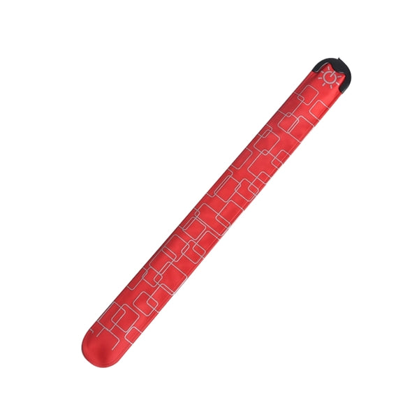 Print Reflective Armband Rechargeable Flashing Slap Bracelet