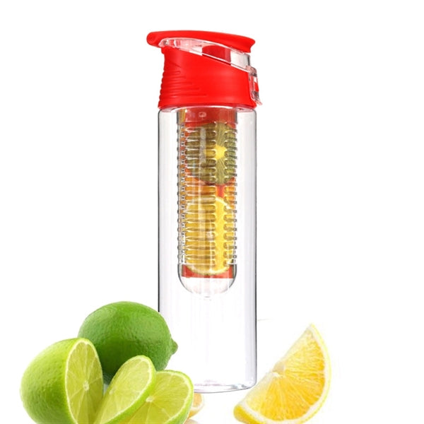 Printed 24 oz. Fruit Infuser Water Bottle with Carry Handle