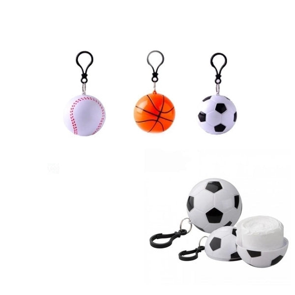 Ball Poncho Raincoat Kids Adult