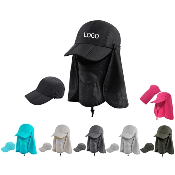 UPF 50+ Full-Coverage Outdoor Sun Hat