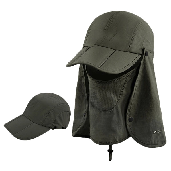 UPF 50+ Full-Coverage Outdoor Sun Hat