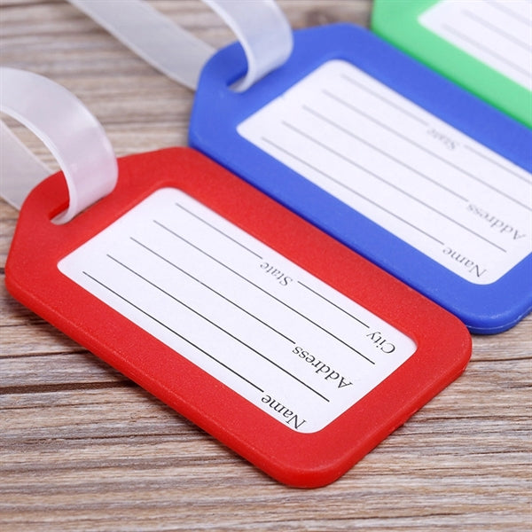 Plastic Luggage Tag Holders