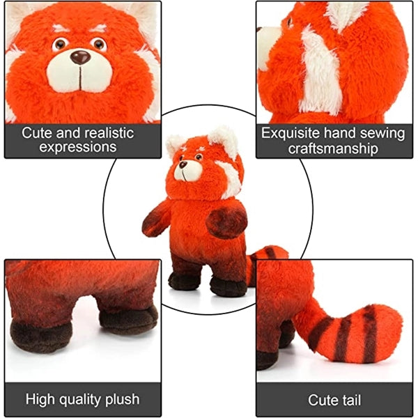 Kids Stuffed Animal Fox Plush Toys Gift Baby Doll Red
