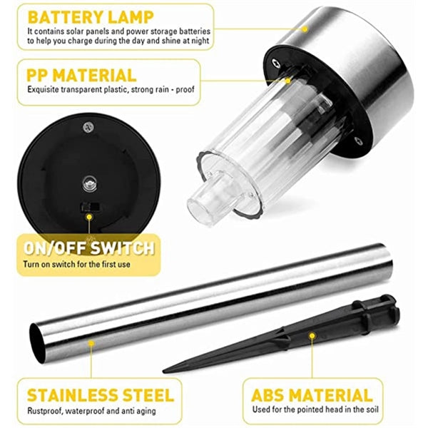 Stainless Steel Outdoor Solar Light