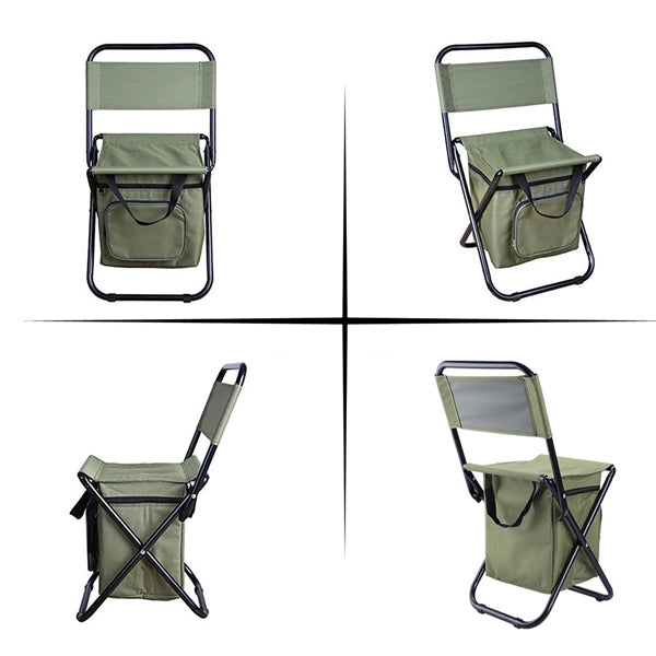 Fishing Chair with Cooler Bag