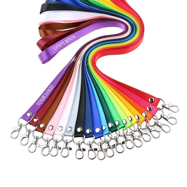 Durable Polyester Lanyard with Secure Metal Swivel Hook